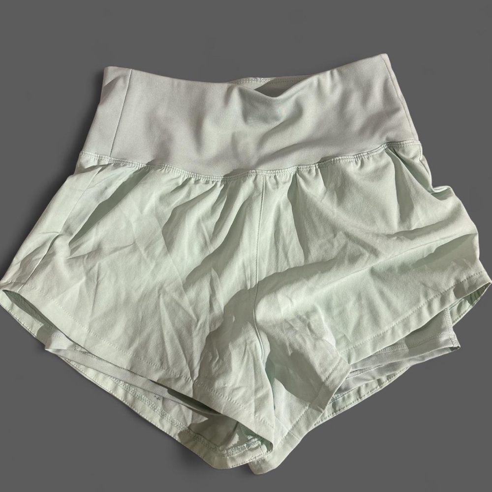 H&M Mint green athletic shorts #green #shorts #activewear
